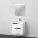 Duravit D-Neo 洗臉盆、梳妝台和鏡子