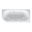 Duravit Darling New corner whirlbath with panelling