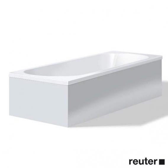 Duravit Darling 用於浴缸/按摩浴缸的新型鑲板，背靠牆版本白色