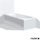 Duravit Darling 用於浴缸/漩渦浴缸的新型鑲板，適用於角落白色