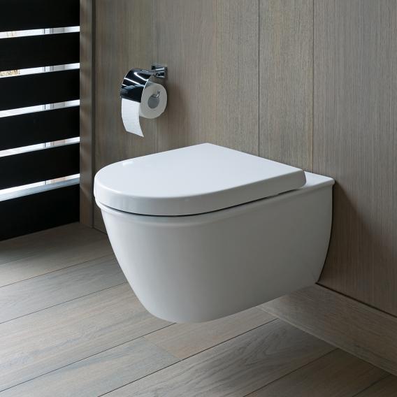 Duravit Darling New wall-mounted washdown toilet with flush rim