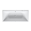 Duravit DuraSquare back-to-wall whirlbath with panelling