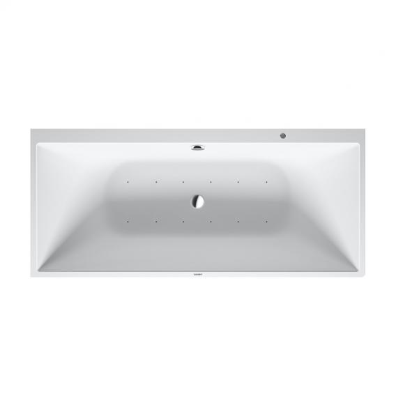 Duravit DuraSquare back-to-wall whirlbath with panelling