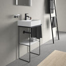 Duravit DuraSquare floorstanding metal console for hand washbasin 45 cm