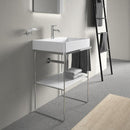 Duravit DuraSquare floorstanding metal console for washbasins
