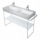 Duravit DuraSquare floorstanding metal console for washbasins