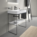 Duravit DuraSquare floorstanding metal console for washbasins