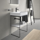Duravit DuraSquare floorstanding metal console for washbasins