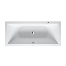 Duravit DuraSquare rectangular whirlbath, built-in with Air-System