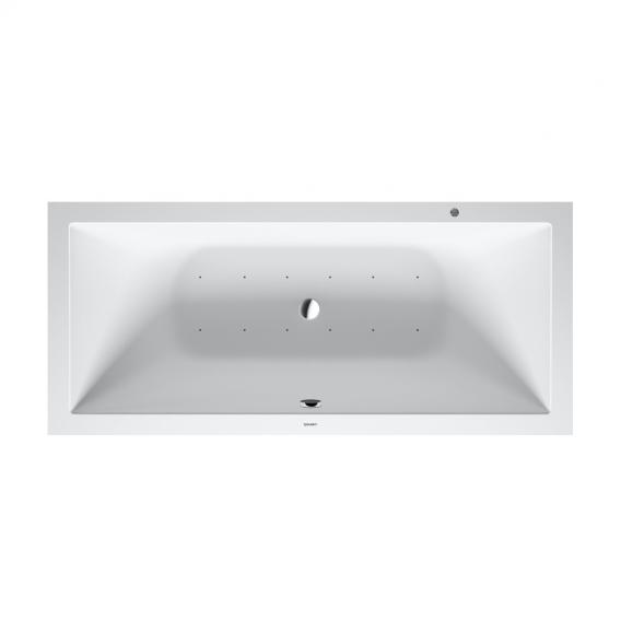 Duravit DuraSquare rectangular whirlbath, built-in with Air-System