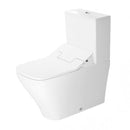 Duravit DuraStyle close-coupled, floorstanding washdown toilet with NEW SensoWash® Slim toilet seat