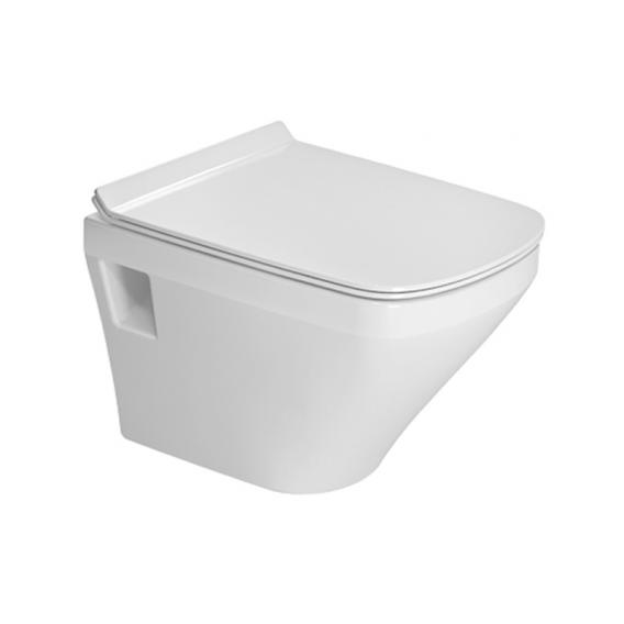 Duravit DuraStyle 緊湊型壁掛式直沖馬桶，無框