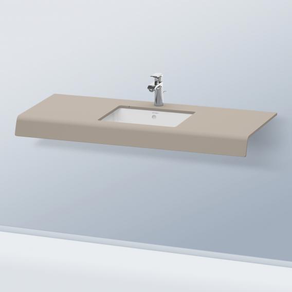 Duravit DuraStyle 檯面，適用於台上洗臉盆/嵌入式洗臉盆