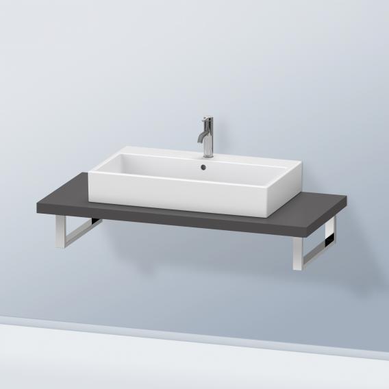 Duravit DuraStyle 檯面，適用於 1 個檯面盆/嵌入式盆