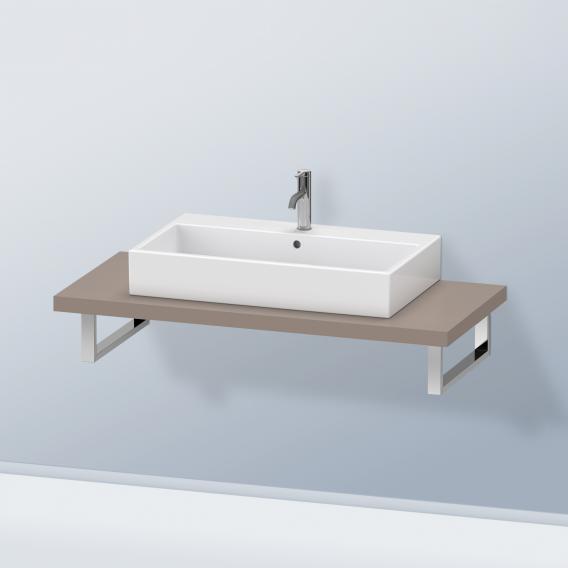 Duravit DuraStyle 檯面，適用於 1 個檯面盆/嵌入式盆