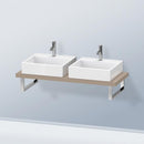 Duravit DuraStyle countertop for 2 countertop basins / drop-in basins Compact linen