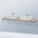 Duravit DuraStyle countertop for 2 countertop basins / drop-in basins Compact linen