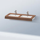 Duravit DuraStyle countertop for 2 countertop washbasins / drop-in washbasins