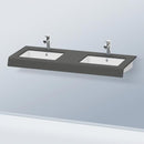 Duravit DuraStyle countertop for 2 countertop washbasins / drop-in washbasins