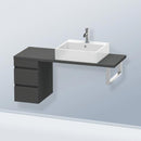 Duravit DuraStyle low cabinet for Compact countertop with 2 pull-out compartments