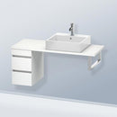 Duravit DuraStyle low cabinet for Compact countertop with 2 pull-out compartments