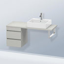 Duravit DuraStyle low cabinet for Compact countertop with 2 pull-out compartments