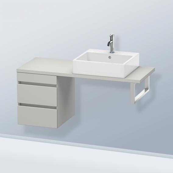 Duravit DuraStyle 矮櫃，適用於緊湊型檯面，帶有 2 個拉出式隔間