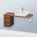 Duravit DuraStyle low cabinet for Compact countertop with 2 pull-out compartments