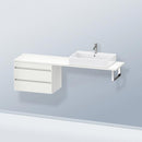 Duravit DuraStyle low cabinet for Compact countertop with 2 pull-out compartments