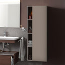 Duravit DuraStyle tall unit with 1 door and 1 side rack