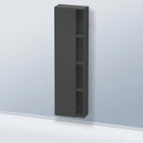 Duravit DuraStyle tall unit with 1 door and 1 side rack