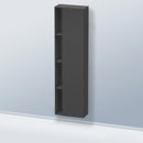 Duravit DuraStyle tall unit with 1 door and 1 side rack
