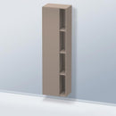 Duravit DuraStyle tall unit with 1 door and 1 side rack