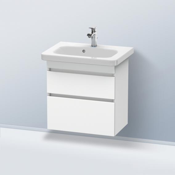 Duravit Durastyle 壁掛式梳妝台 緊湊型，附 2 個拉出式隔間