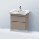 Duravit Durastyle 壁掛式梳妝台 緊湊型，附 2 個拉出式隔間