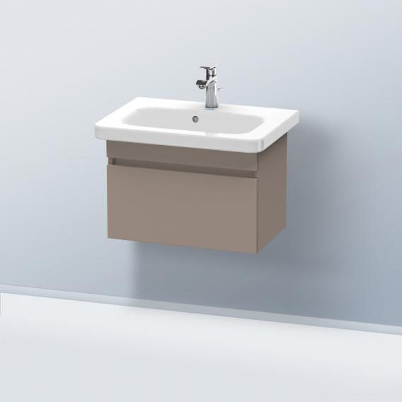 Duravit Durastyle 梳妝台 緊湊型，附 1 個拉出式隔層