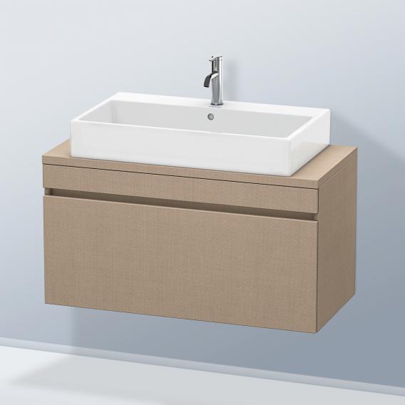 Duravit DuraStyle 梳妝台，適用於緊湊型檯面，帶有 1 個拉出式隔間