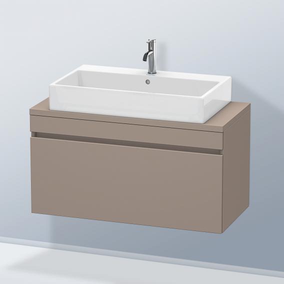 Duravit DuraStyle 梳妝台，適用於緊湊型檯面，帶有 1 個拉出式隔間