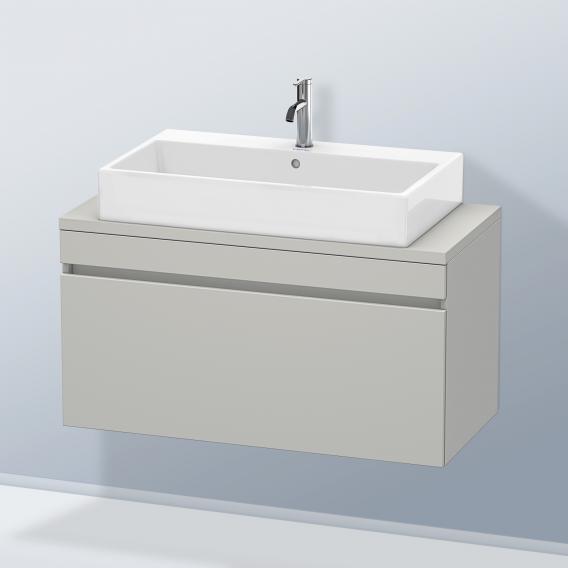 Duravit DuraStyle 梳妝台，適用於緊湊型檯面，帶有 1 個拉出式隔間