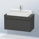 Duravit DuraStyle vanity unit for Compact countertop with 1 pull-out compartment