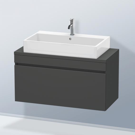 Duravit DuraStyle 梳妝台，適用於緊湊型檯面，帶有 1 個拉出式隔間