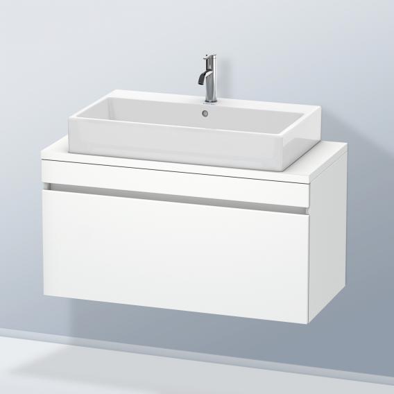 Duravit DuraStyle 梳妝台，適用於緊湊型檯面，帶有 1 個拉出式隔間