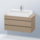 Duravit DuraStyle vanity unit for Compact countertop with 2 pull-out compartments