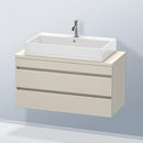 Duravit DuraStyle vanity unit for Compact countertop with 2 pull-out compartments
