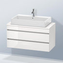 Duravit DuraStyle vanity unit for Compact countertop with 2 pull-out compartments