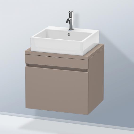 Duravit DuraStyle 梳妝台，適用於緊湊型檯面，帶有 1 個拉出式隔間