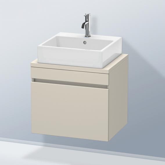 Duravit DuraStyle 梳妝台，適用於緊湊型檯面，帶有 1 個拉出式隔間