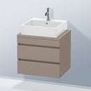 Duravit DuraStyle vanity unit for Compact countertop with 2 pull-out compartments