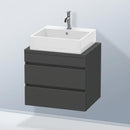 Duravit DuraStyle vanity unit for Compact countertop with 2 pull-out compartments