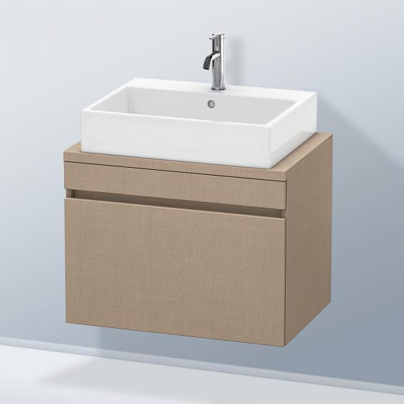 Duravit DuraStyle 梳妝台，適用於緊湊型檯面，帶有 1 個拉出式隔間